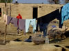 Clothes hanging out to dry